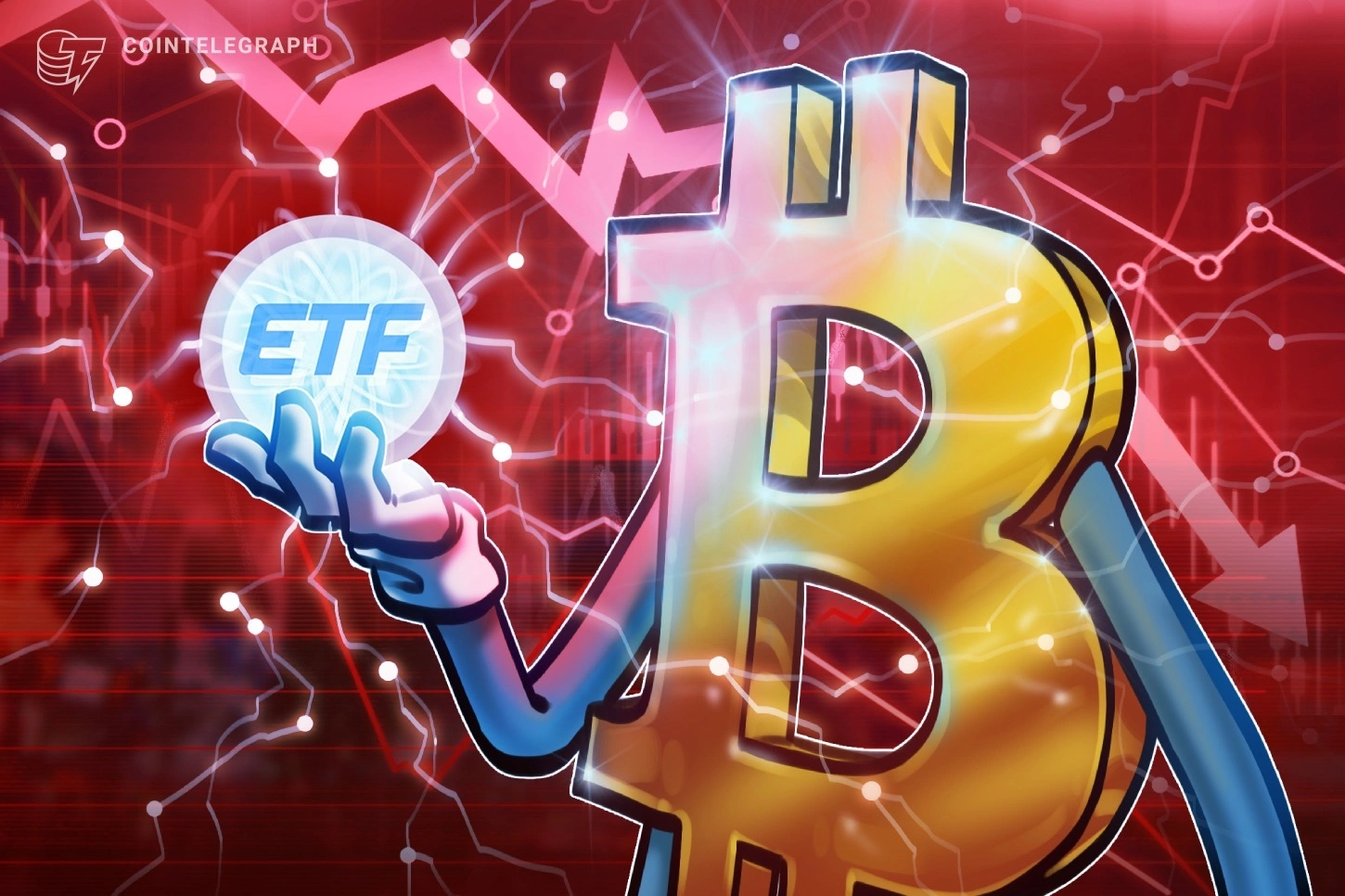 US spot Bitcoin ETFs ended a 9-day inflow streak with $202M in net outflows Friday, as BTC dipped below $78k.