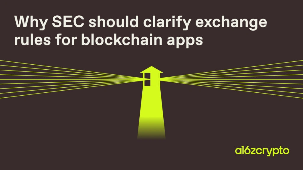 a16z published a proposal for the SEC to issue a safe harbor for blockchain software builders.