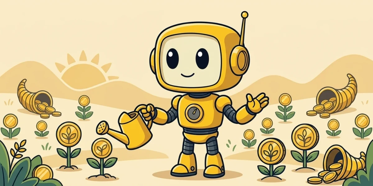 The Token Metrics mascot