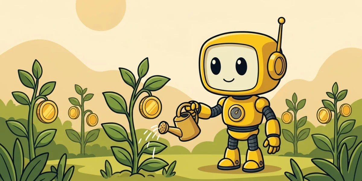 The Token Metrics mascot